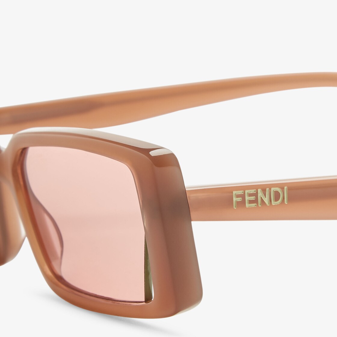 Fendi sunglasses brown best sale