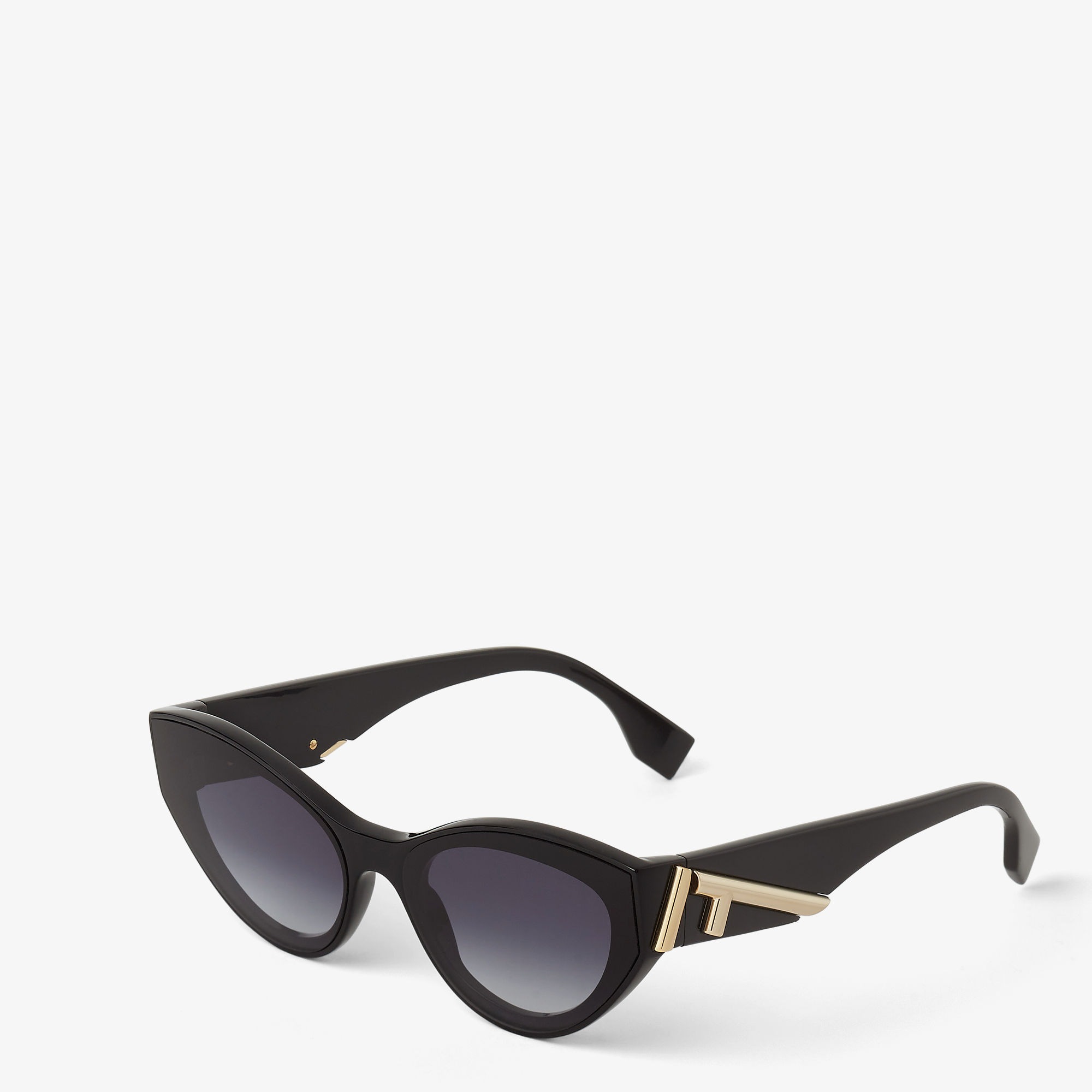 Fendace Fendi V1 cat-eye style in black acetate nm_4810768_100020_m main image 2