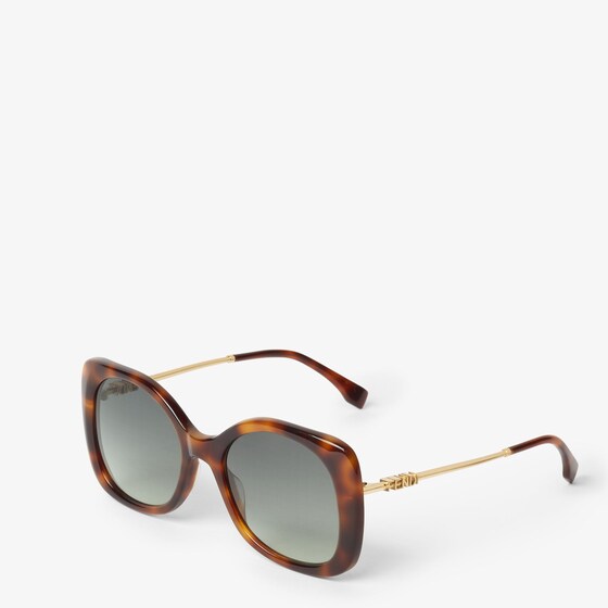Fendi Fendigraphy sunglasses with oversize butterfly-shaped | Thumbnail 2