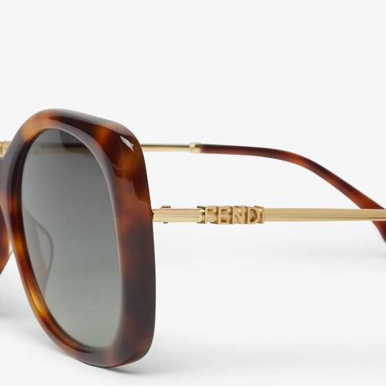 Fendi Fendigraphy sunglasses with oversize butterfly-shaped | Thumbnail 3