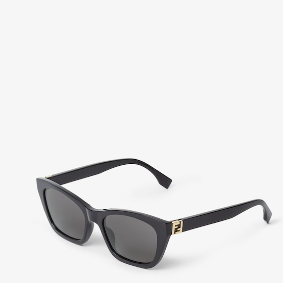 Fendi Forever cat-eye sunglasses made of black acetate | Thumbnail 2