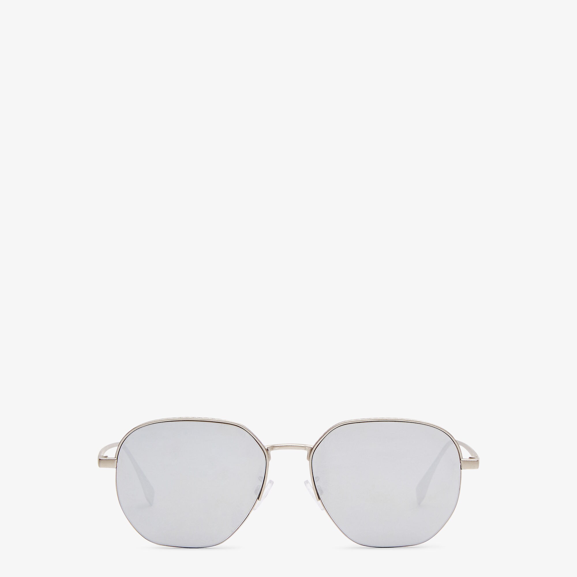 Fendi Travel Palladium coloured metal sunglasses Fendi