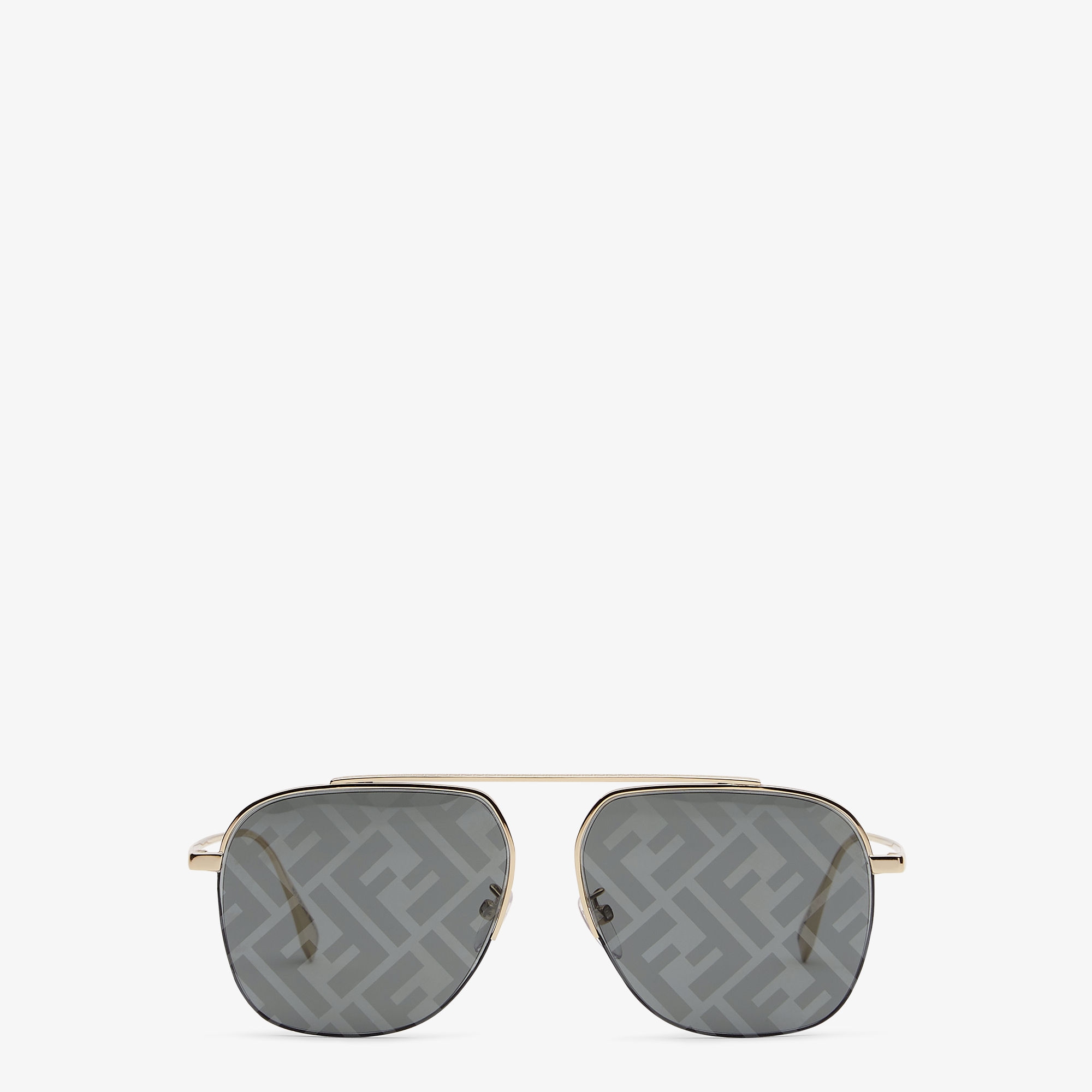 Fendi Travel - Gold-coloured sunglasses ...