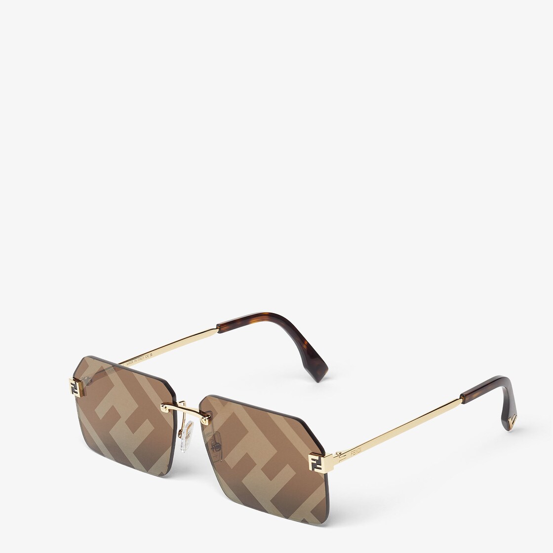 Fendi Sky - Gold-coloured sunglasses