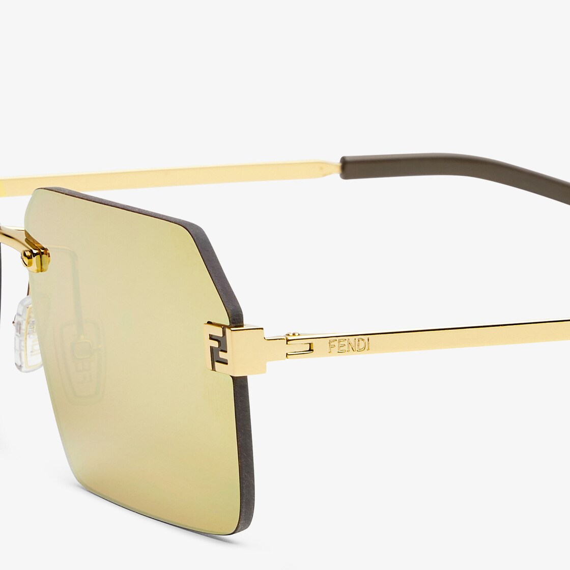 Fendi Sky - Gold-coloured sunglasses