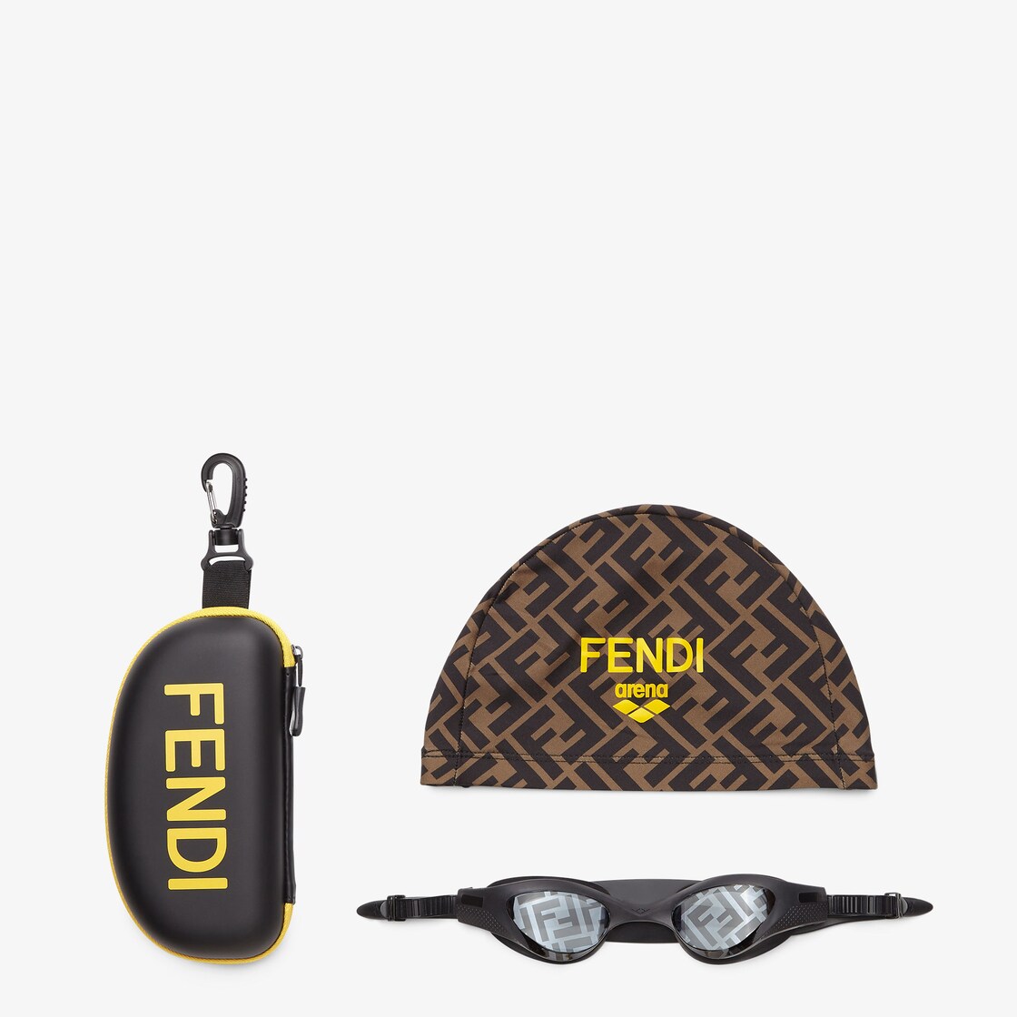 Fendi Swim - Fashion show swim goggles | Fendi