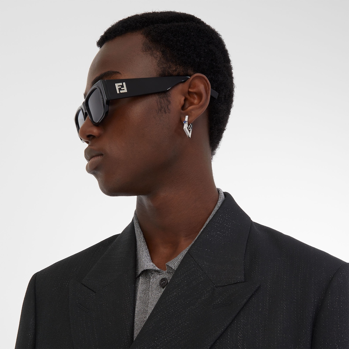 FF Squared Black acetate sunglasses Black - Image 4/4