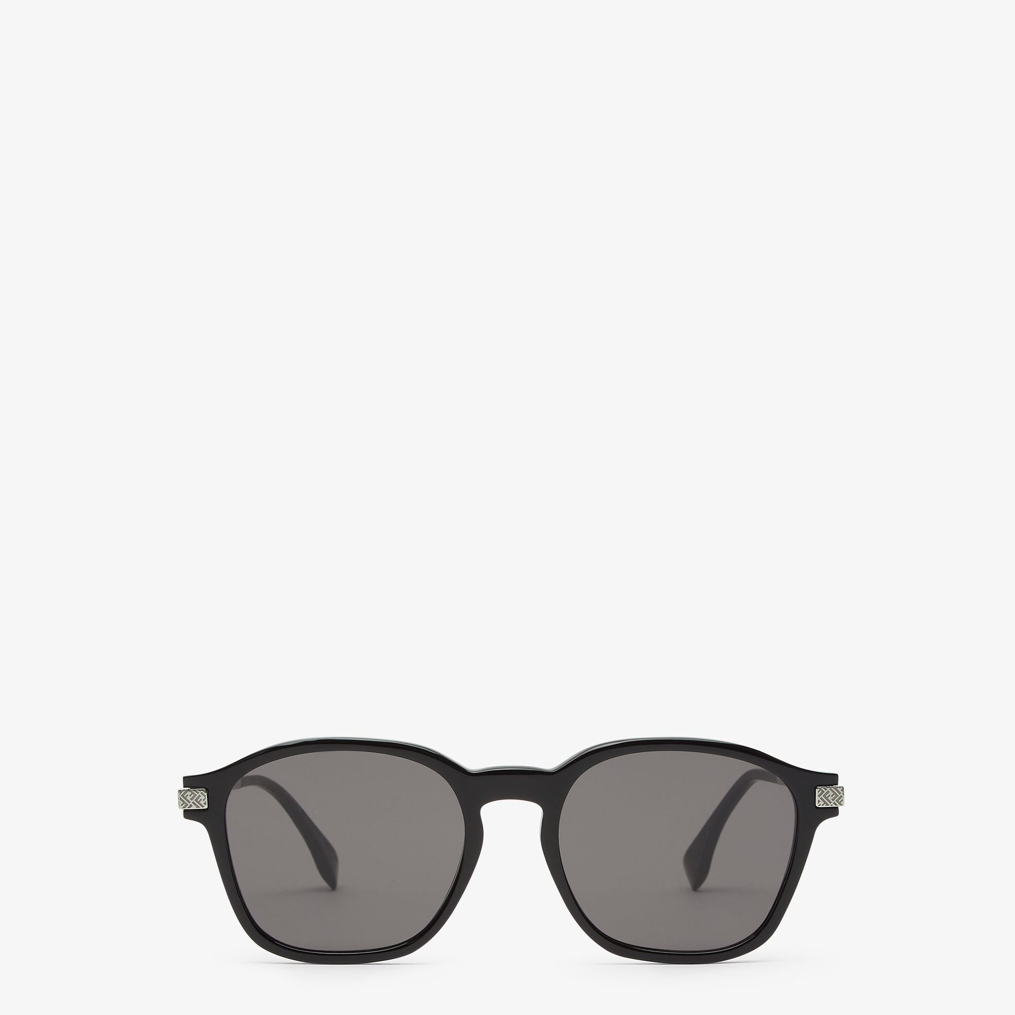 NEW Fendi Sunglasses Black Grey Shaded Acetate Fendi Fendi Shadow FE40113I Rectangle Sunglasses | Fashion  main image 2