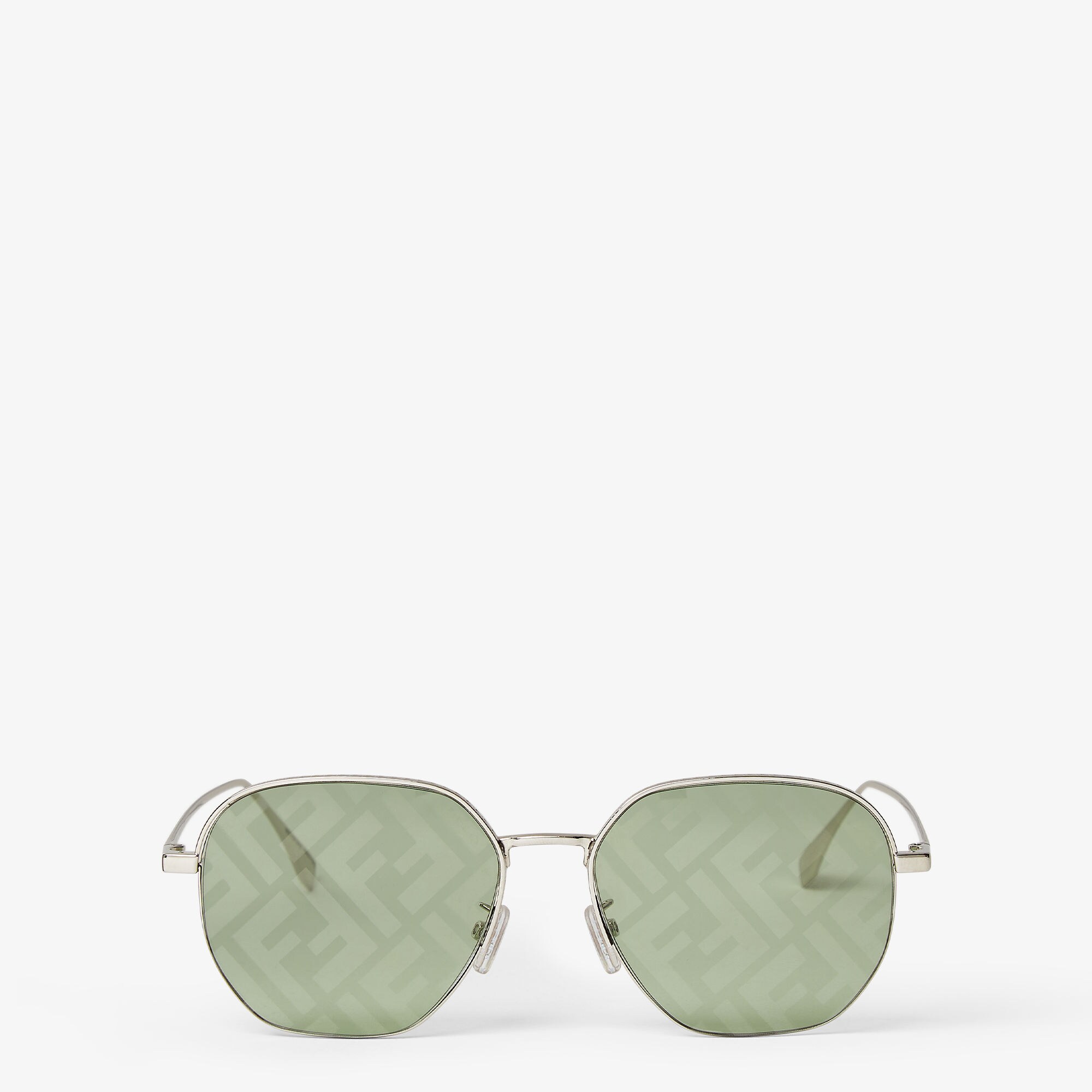 【美品・フィルム付✨】FENDI　モンスター　エメラルドグリーン　フォックス FENDI （新品・未使用品）フェンディ ミニ バゲット スモール FF