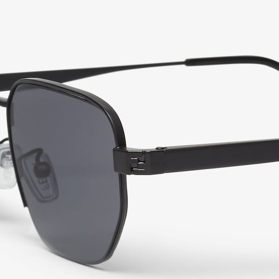 Fendi Rectangular, semi-rimless Sky glasses made of metal | Thumbnail 3