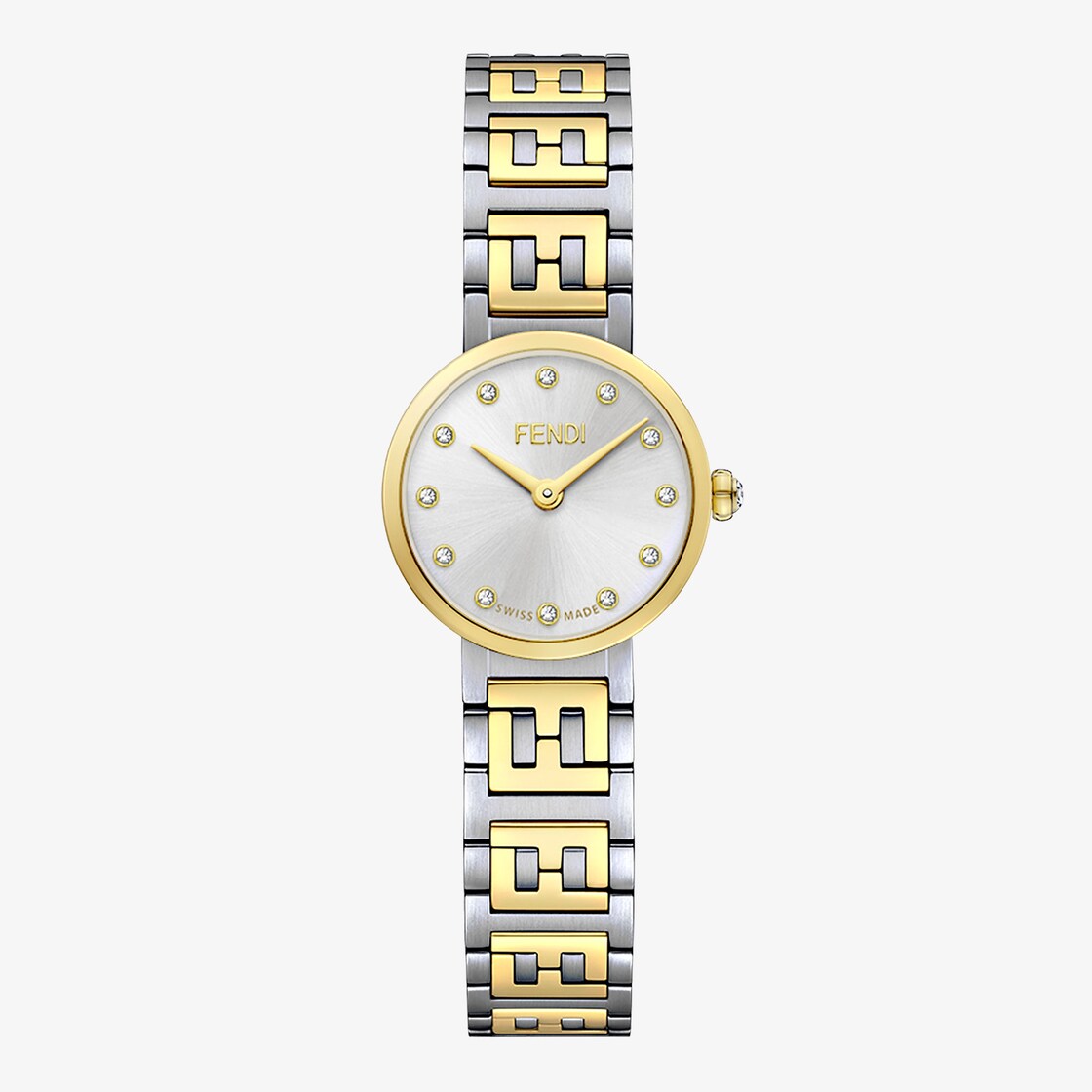 Forever Fendi - 19 mm – Bracelet watch with FF logo | Fendi