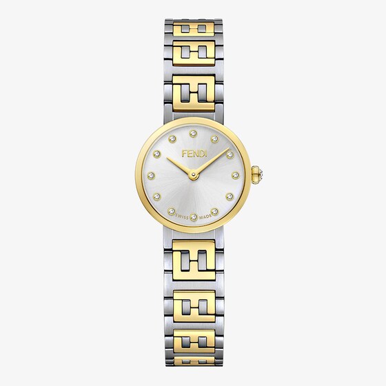 Fendi Forever Watch In Gold