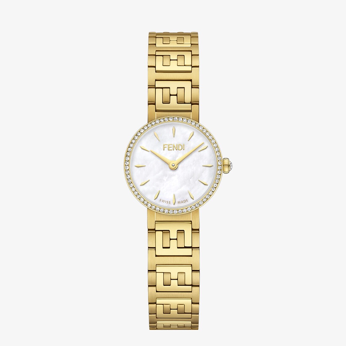 Forever Fendi 19 mm Bracelet watch with FF logo Fendi