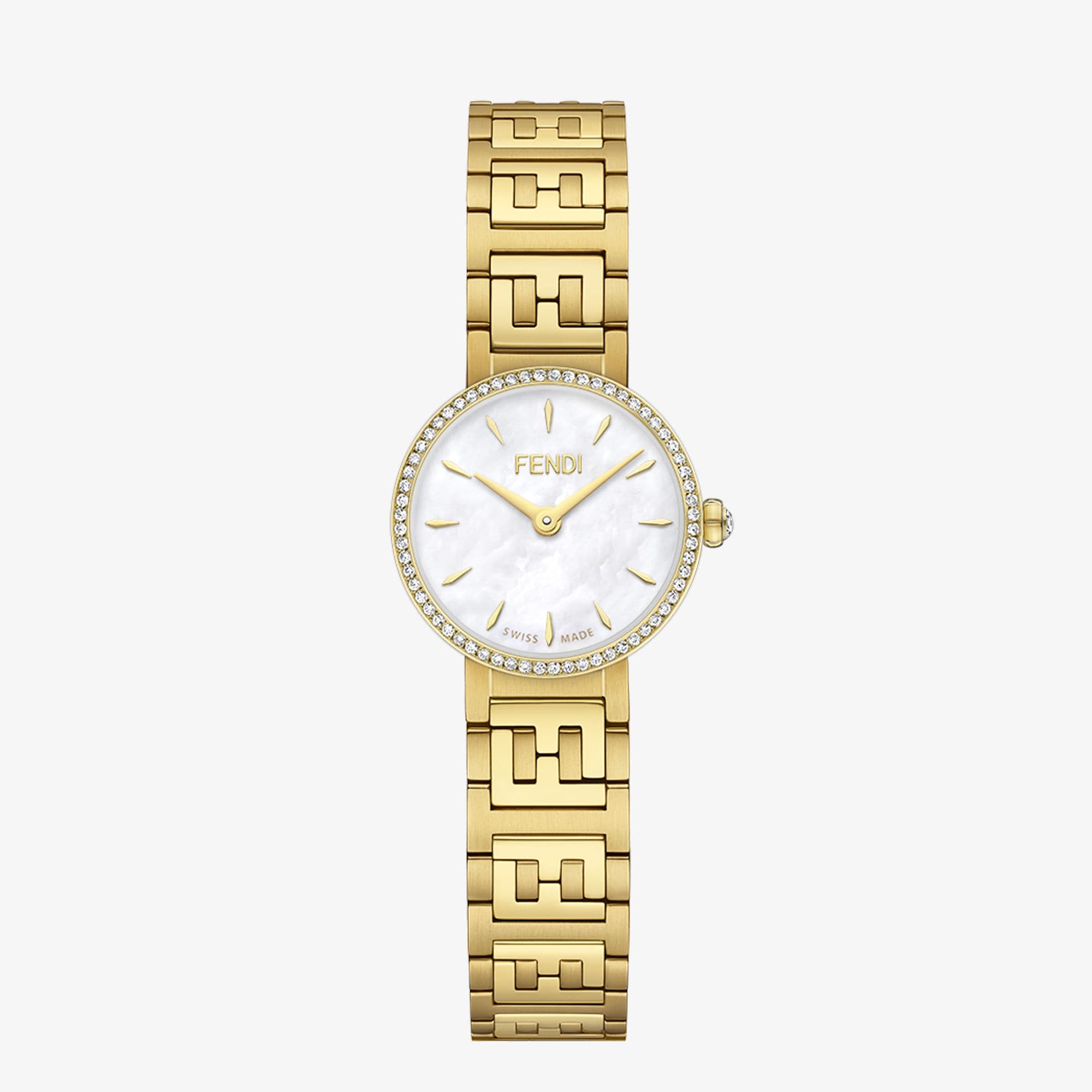 Forever Fendi19 mm Bracelet watch with FF logo