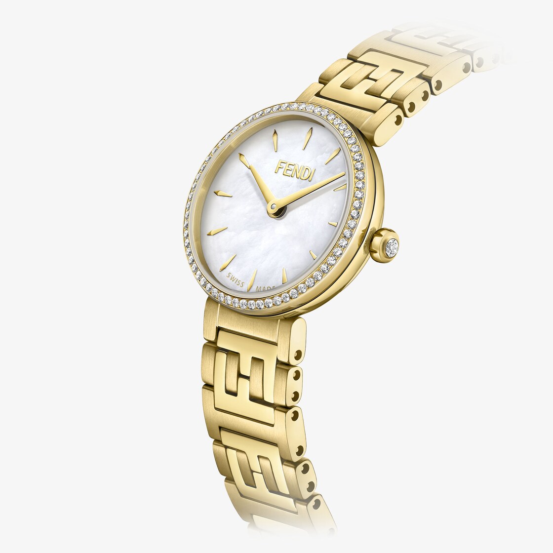 Forever Fendi 19 mm Bracelet watch with FF logo Fendi