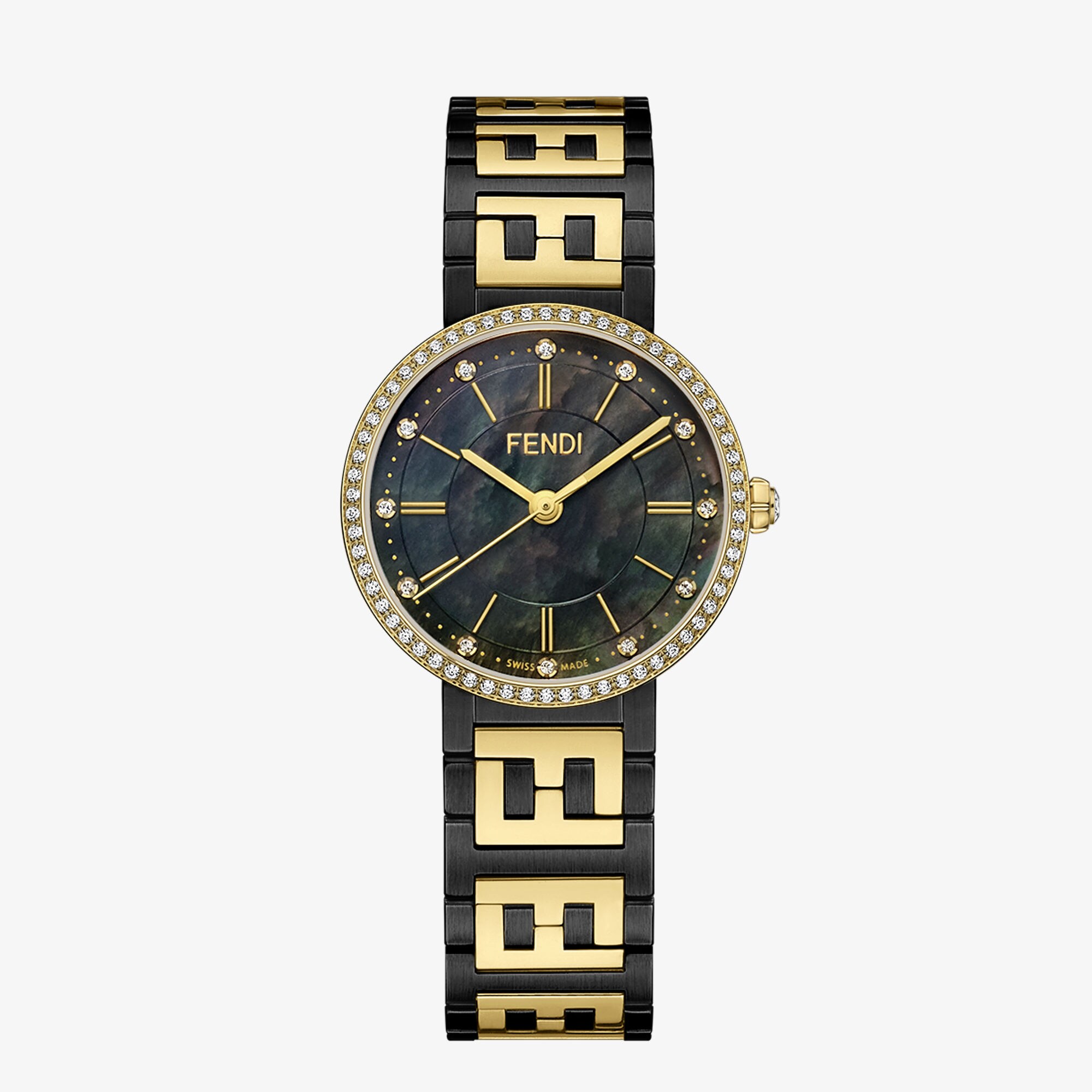 Forever Fendi29 mm Bracelet watch with FF logo