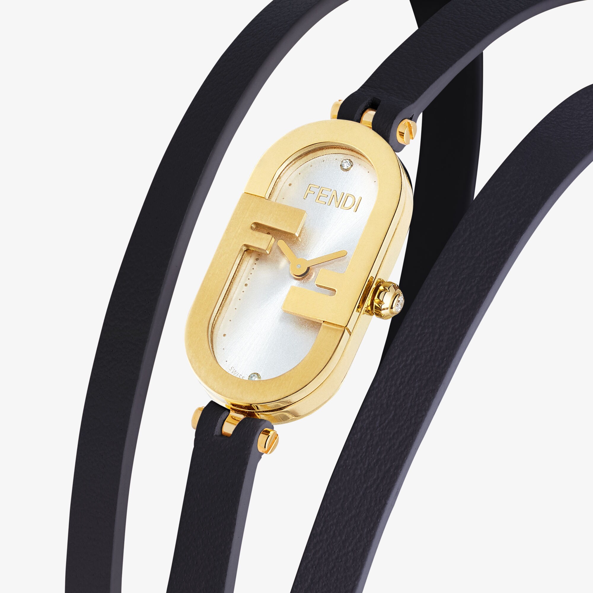 FENDI O’LOCK VERTICAL レディースウォッチ O'Lock Vertical Black | Fendi