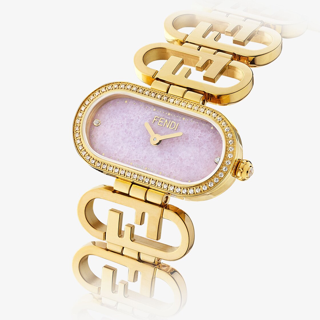 O'Lock Horizontal - 28.30 x 14.80 mm - Oval watch with O'Lock logo 
