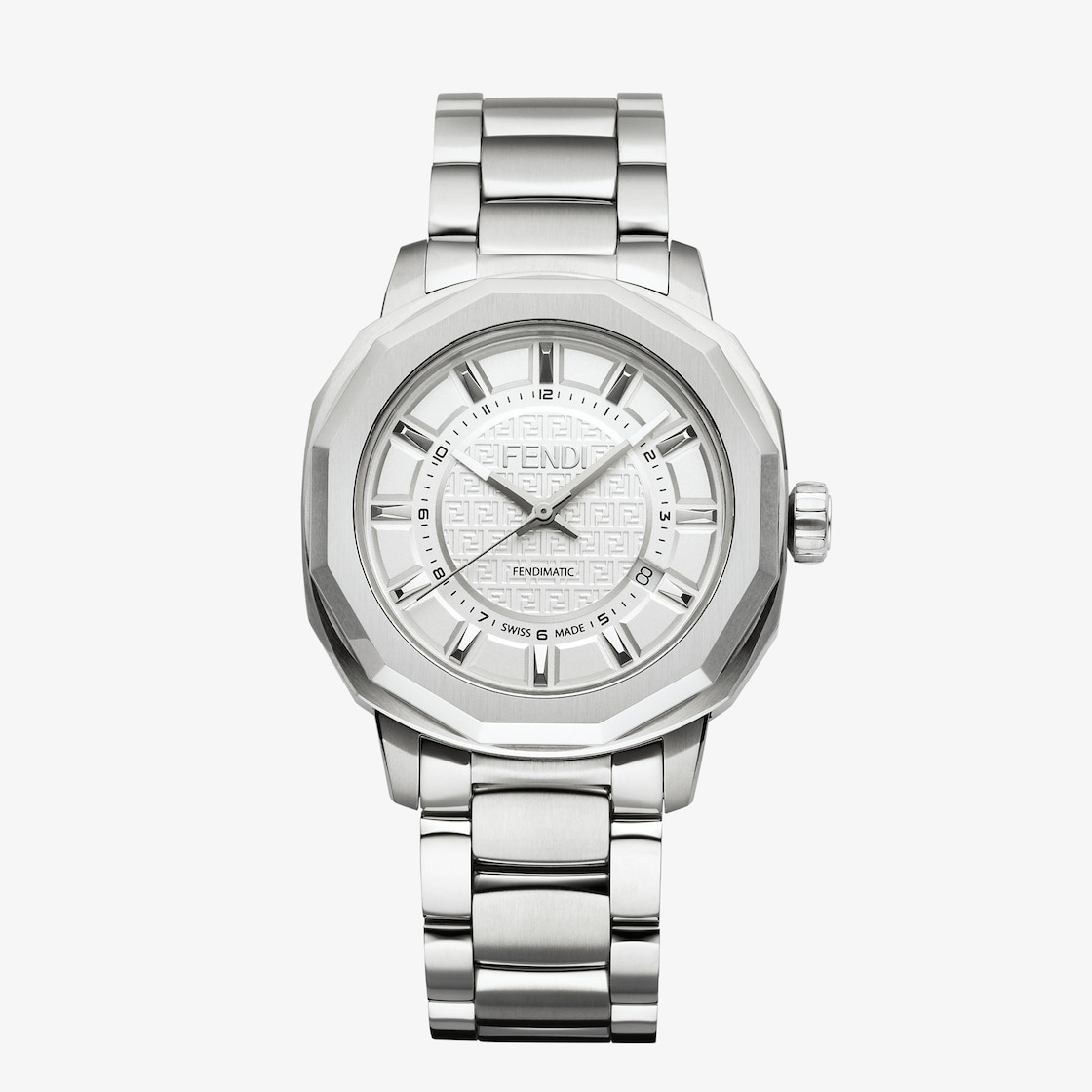 Fendimatic 42 mm Geometric automatic watch Fendi