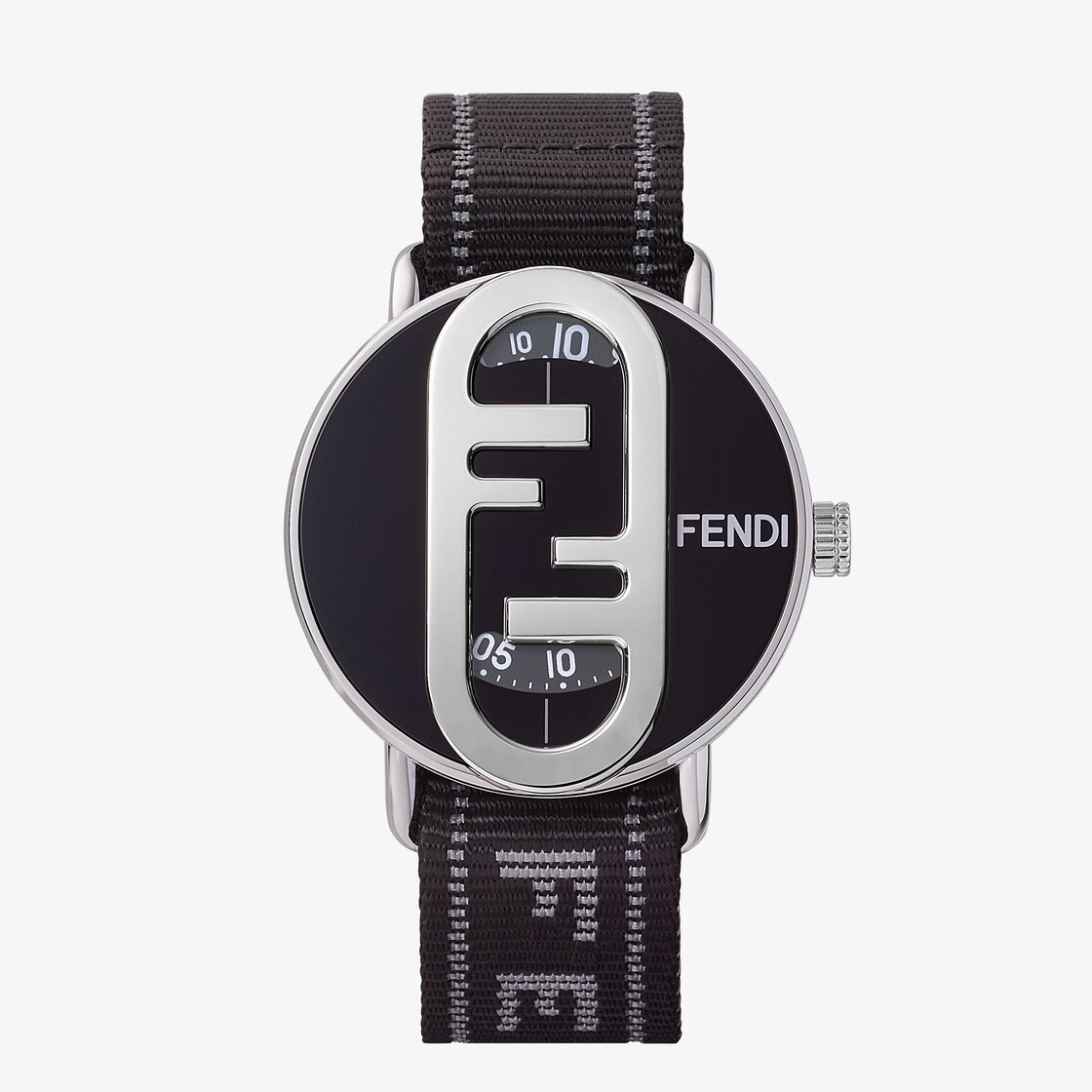 ○Q12-49 FENDI/フェンディ 3針 Date デイト メンズ クォーツ 腕時計 