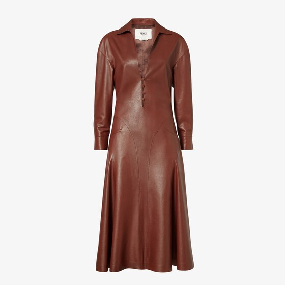Fendi Dress In Brown