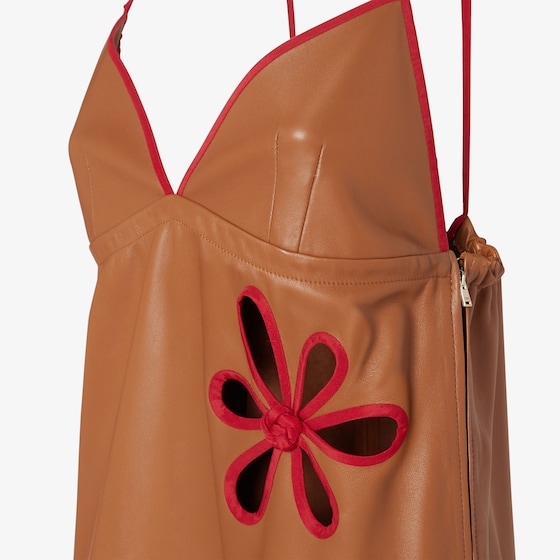 Fendi V-neck slip dress with thin shoulder straps | Thumbnail 3