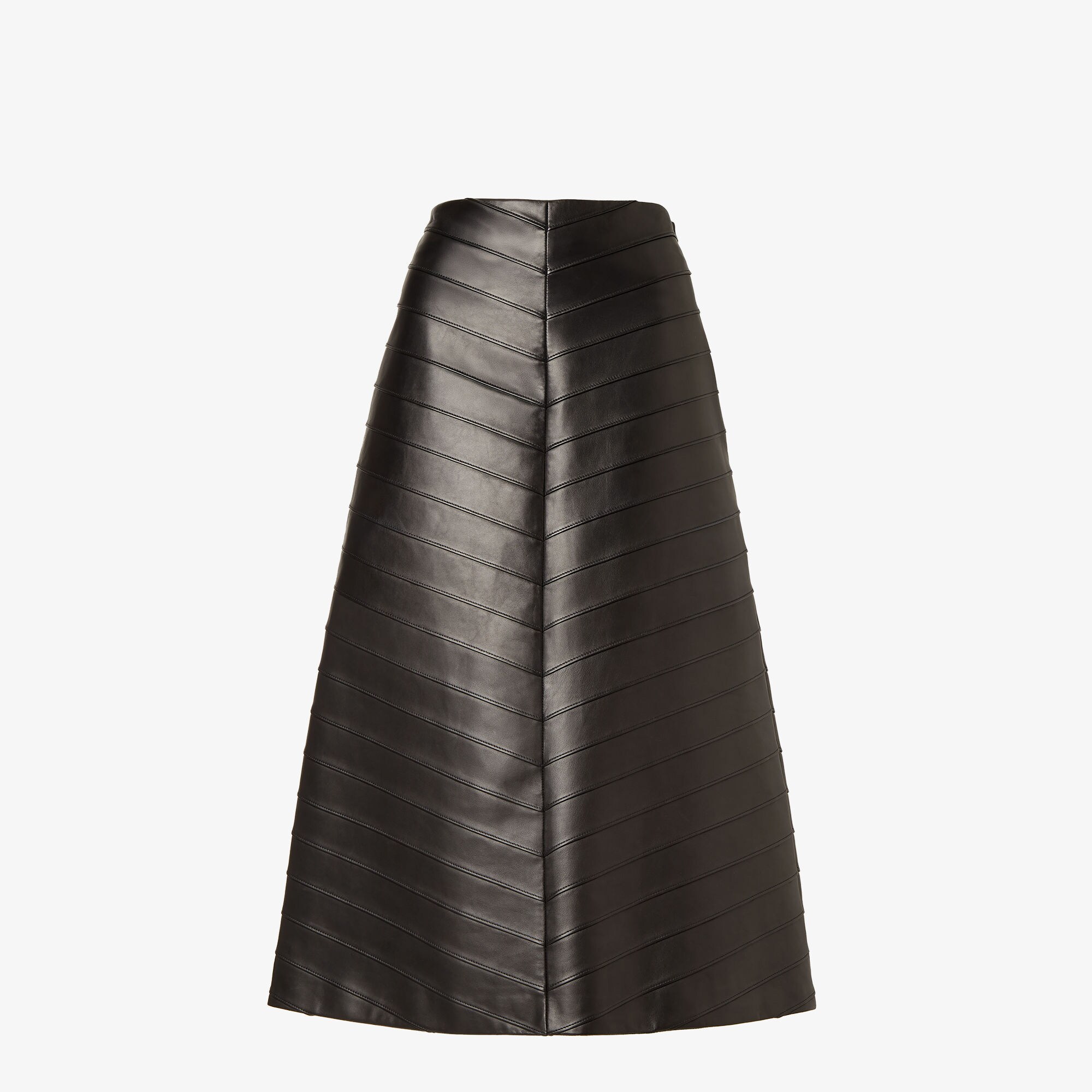 スカート レザー ブラック | Fendi