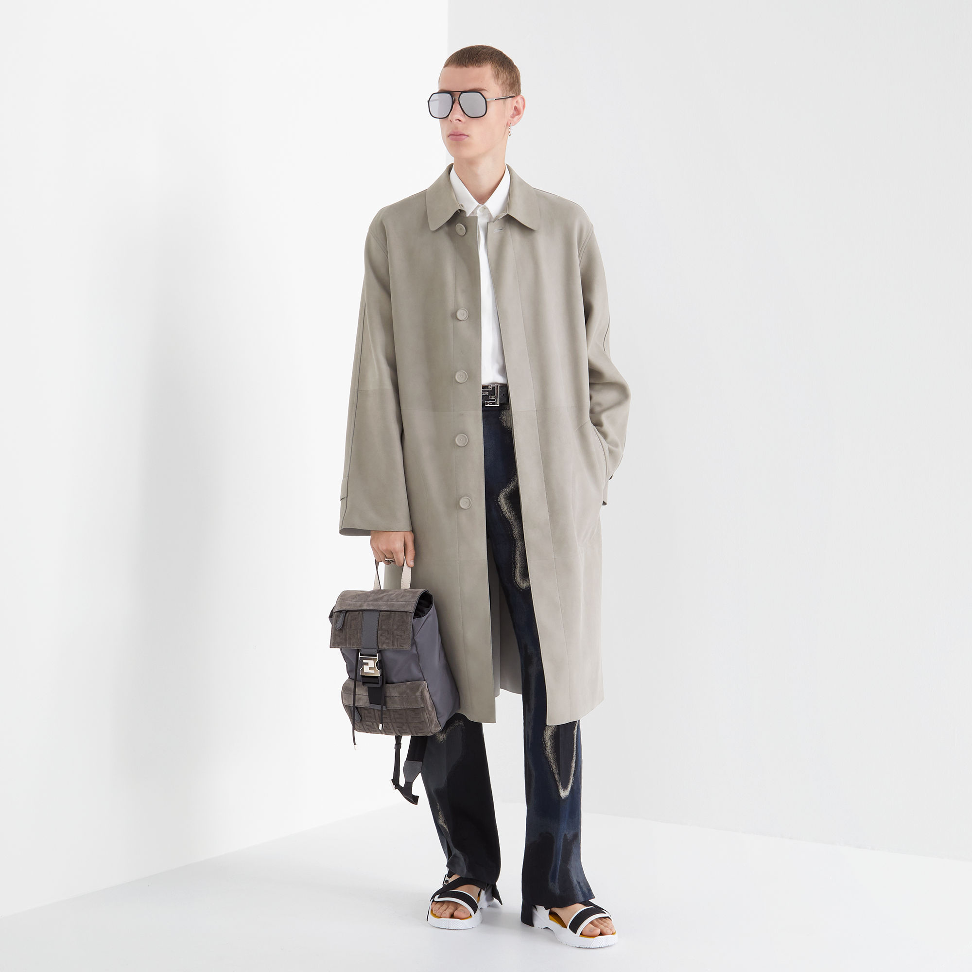 fendi trench coat men's