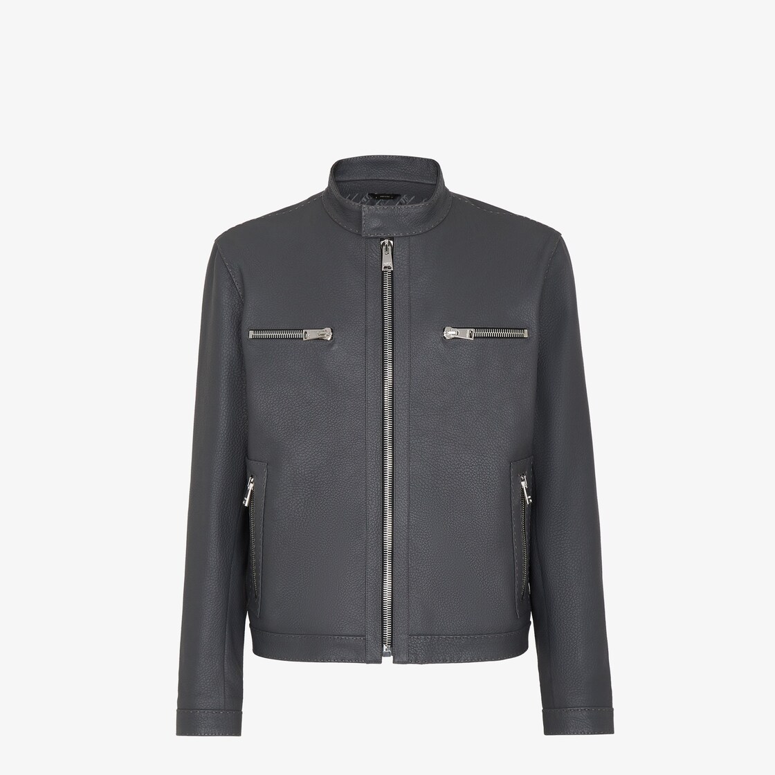 Fendi store leather coat