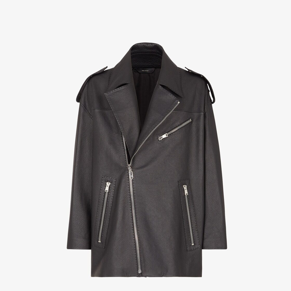 Fendi hotsell leather jacket