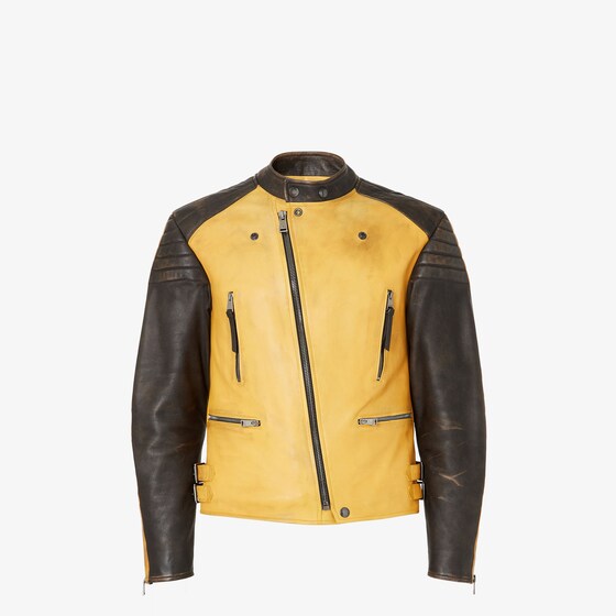 Fendi Blouson In Yellow
