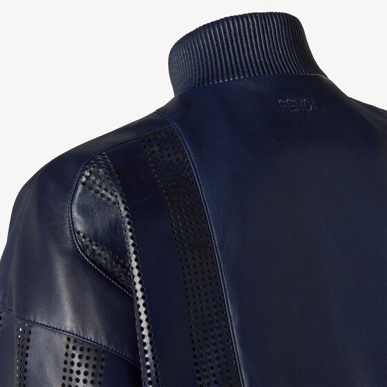 Fendi Blouson with high collar and long sleeves with dropped | Thumbnail 3