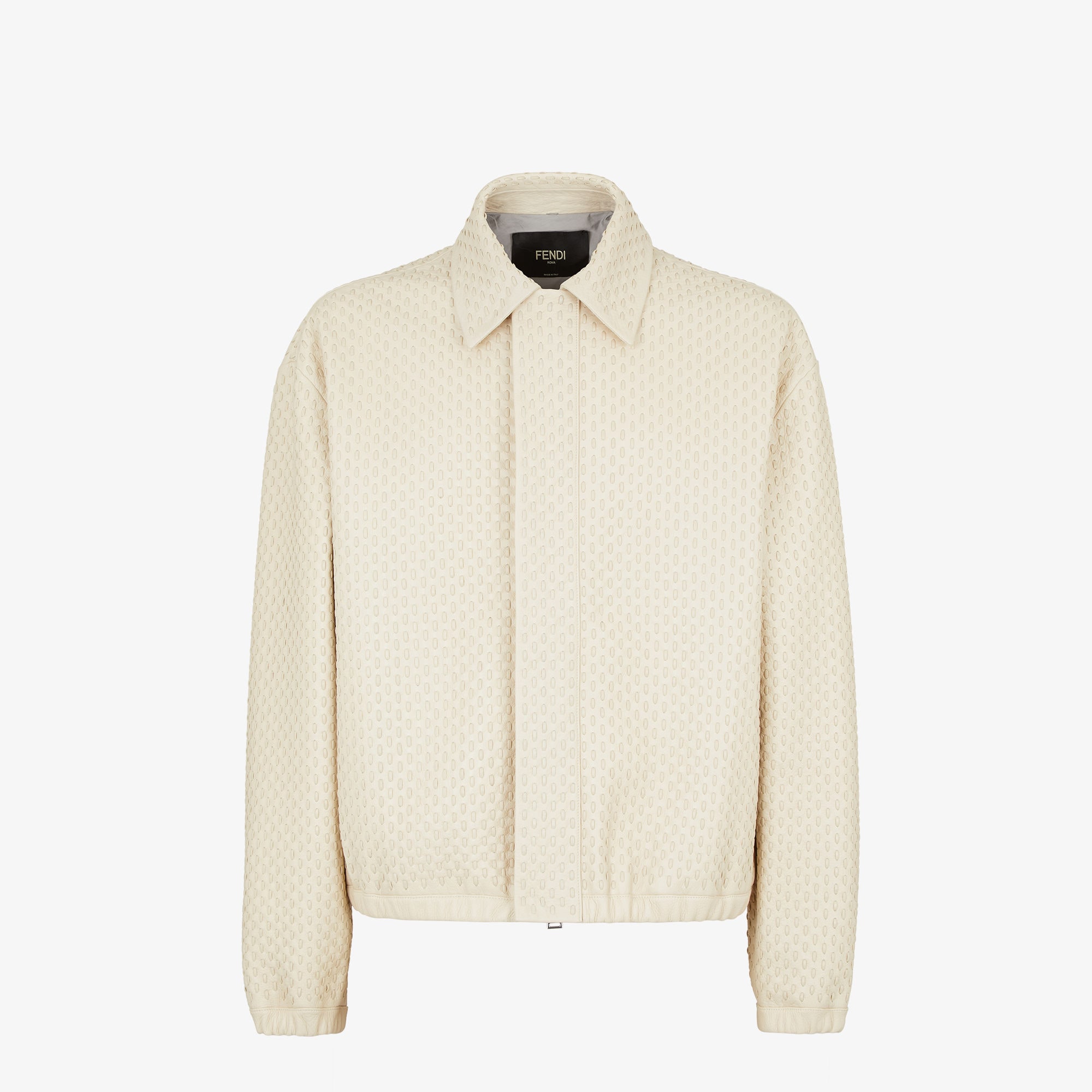 ブルゾン プレシャスレザー ホワイト | Fendi