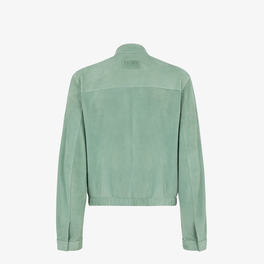 Blouson Light green suede blouson Green - Image 2/4