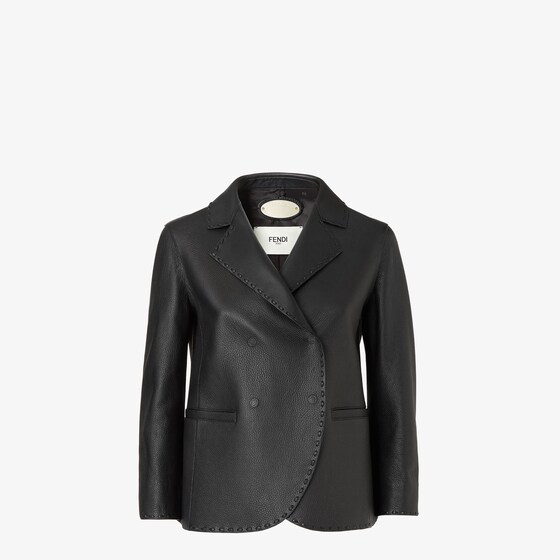 Fendi Jacket In Black