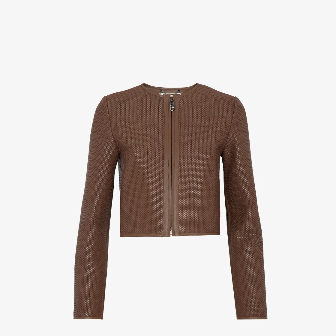 Fendi women's leather jacket sale