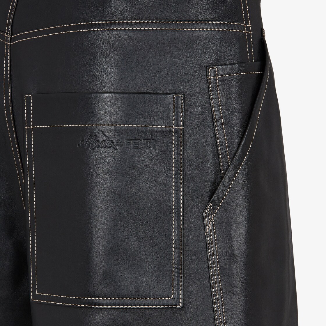 Fendi 2025 leather pants