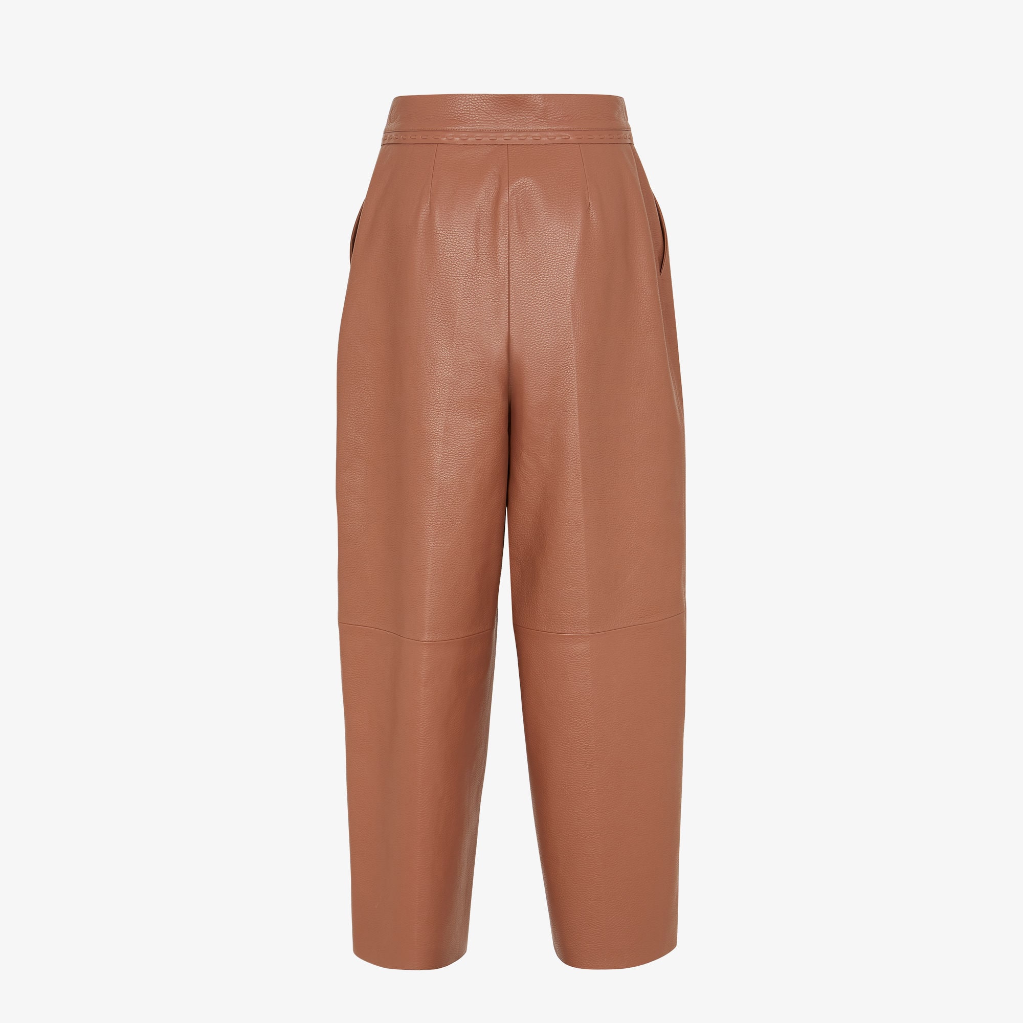 FENDI ブラウンレザーパンツ FPP811ARTZF1NY9_02?wid=2000&