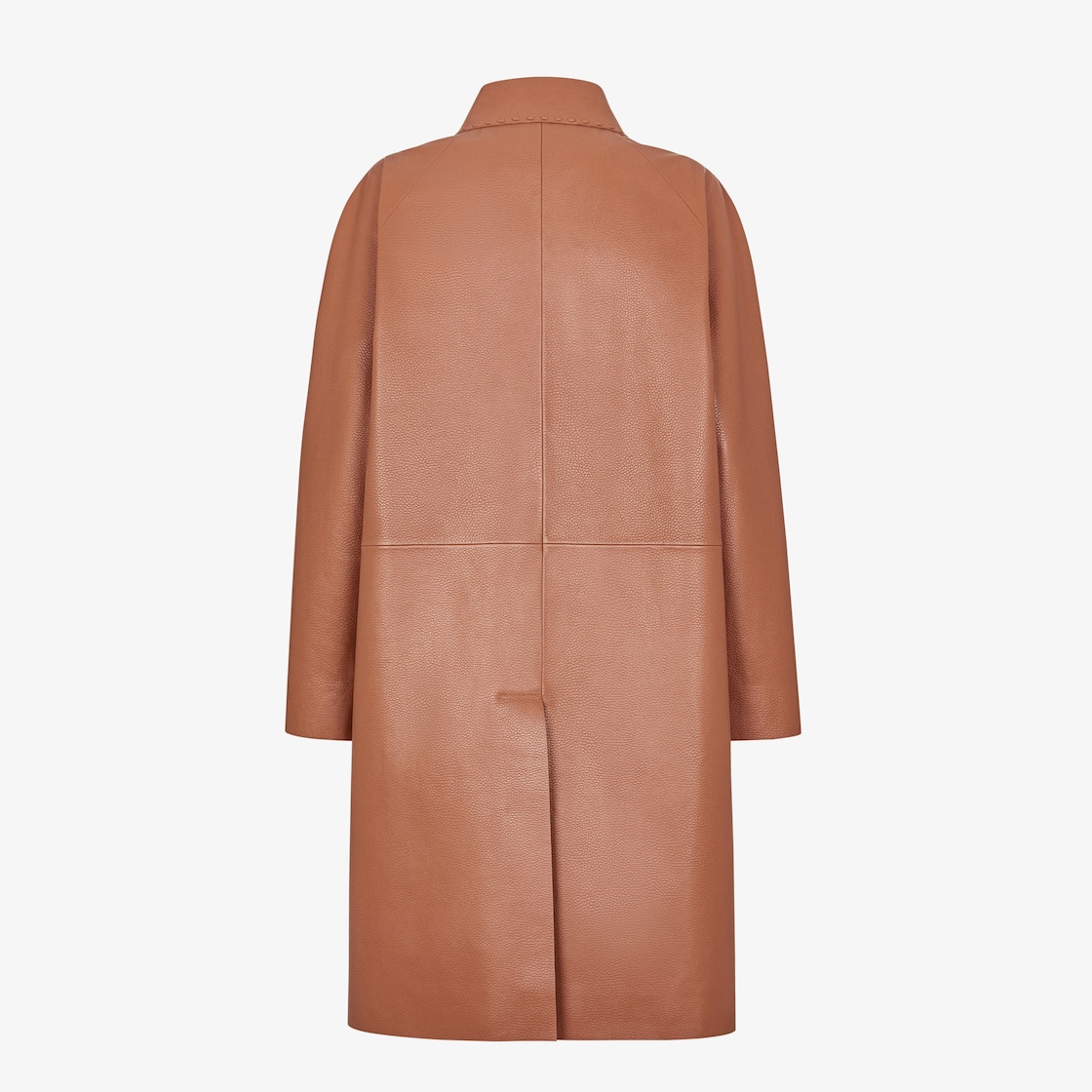 Overcoat Leather Brown - Image 2/3