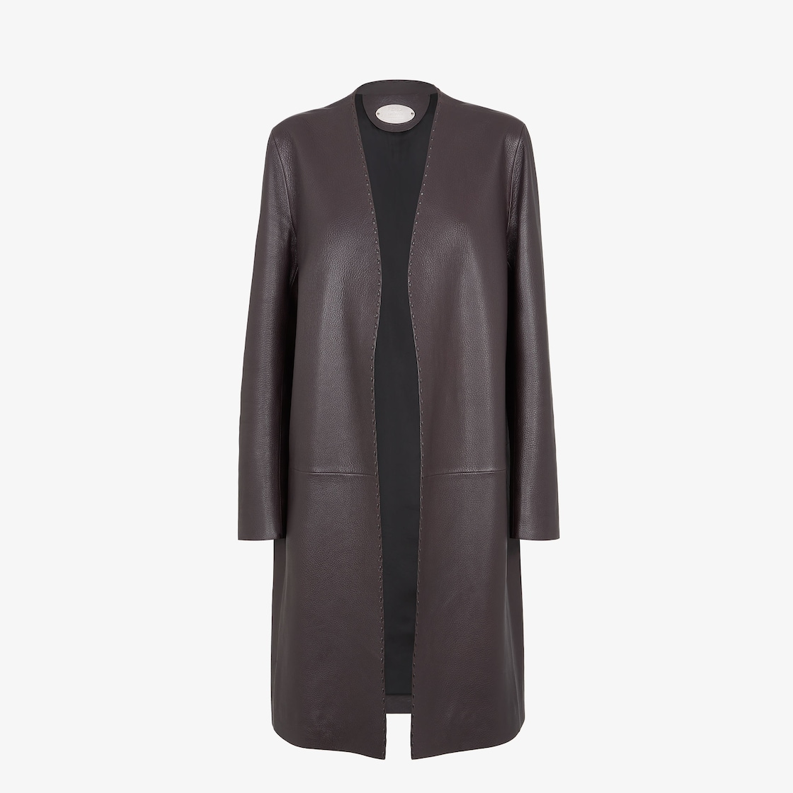 オーバーコート レザー パープル | Fendi オーバーコート レザー パープル | Fendi
