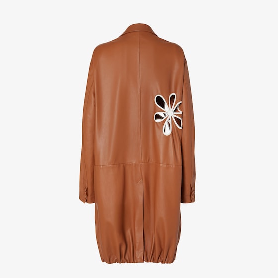 Fendi Tailoring-inspired midi overcoat with small lapel collar | Thumbnail 2