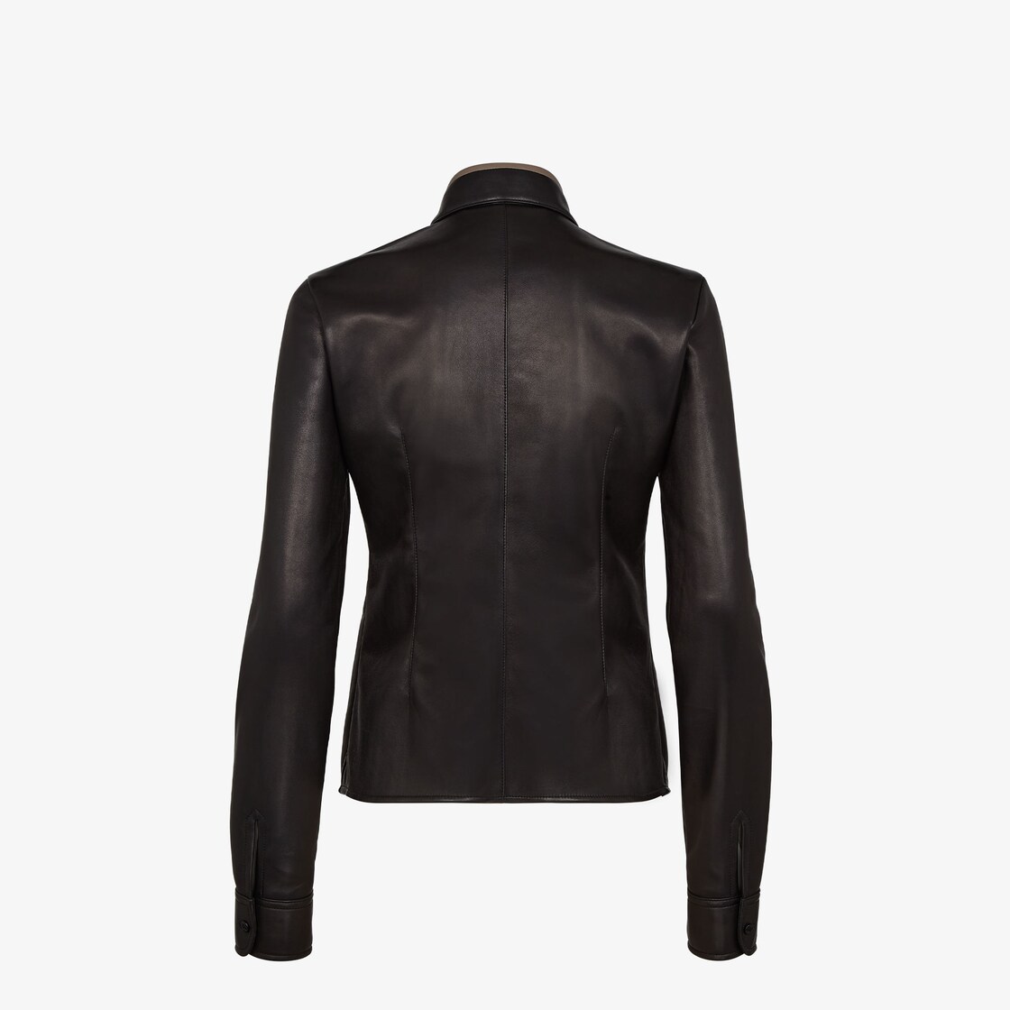 Shirt Black nappa leather shirt Black - Image 2/3