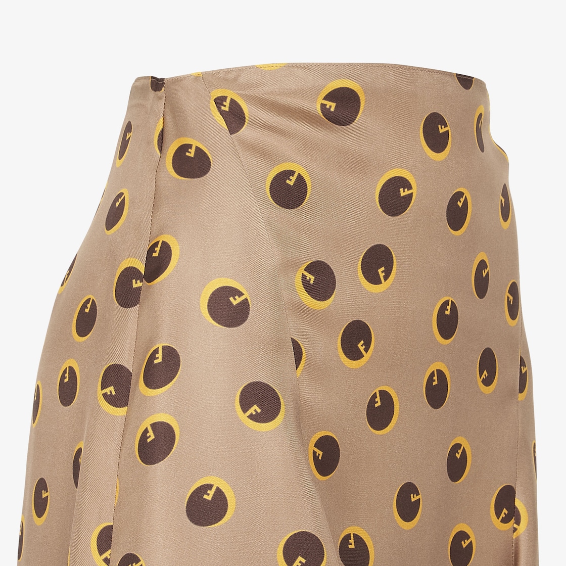 Skirt Silk Brown - Image 3/3