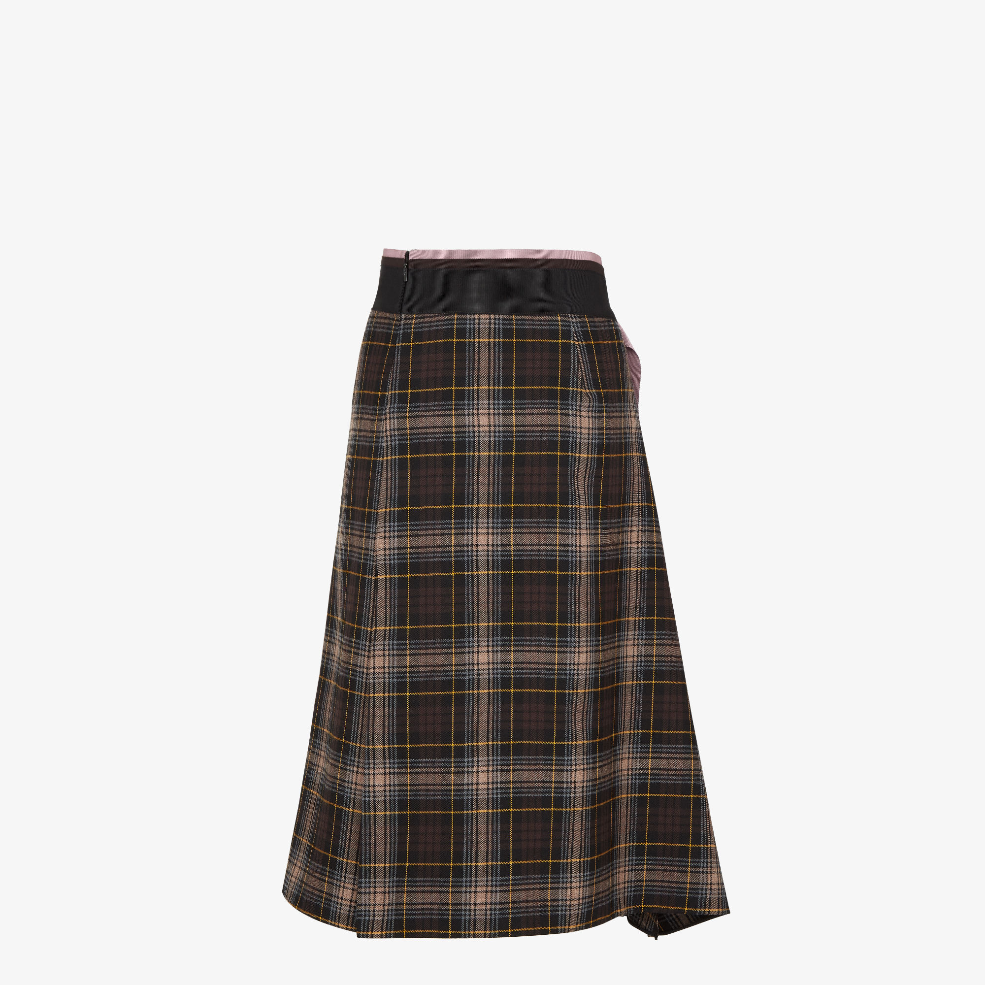 スカート FENDI GRAIN DE POUDRE WOOL SKIRT Grain de Poudre recognized wool