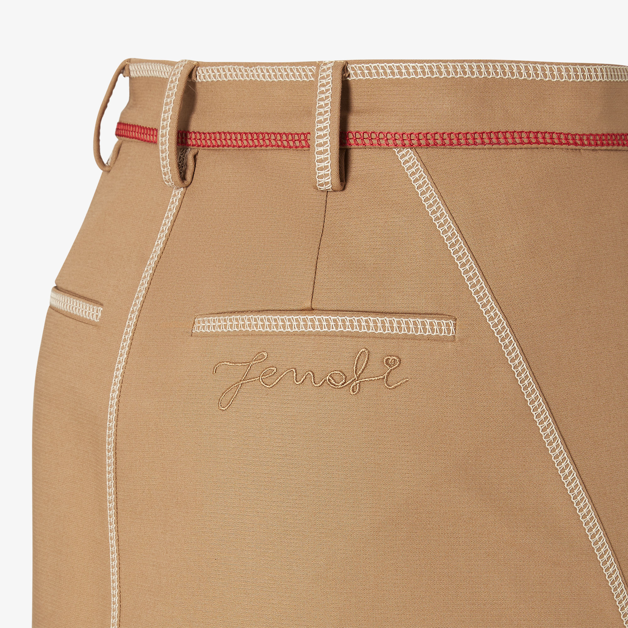 Skirt Cotton Beige | Fendi