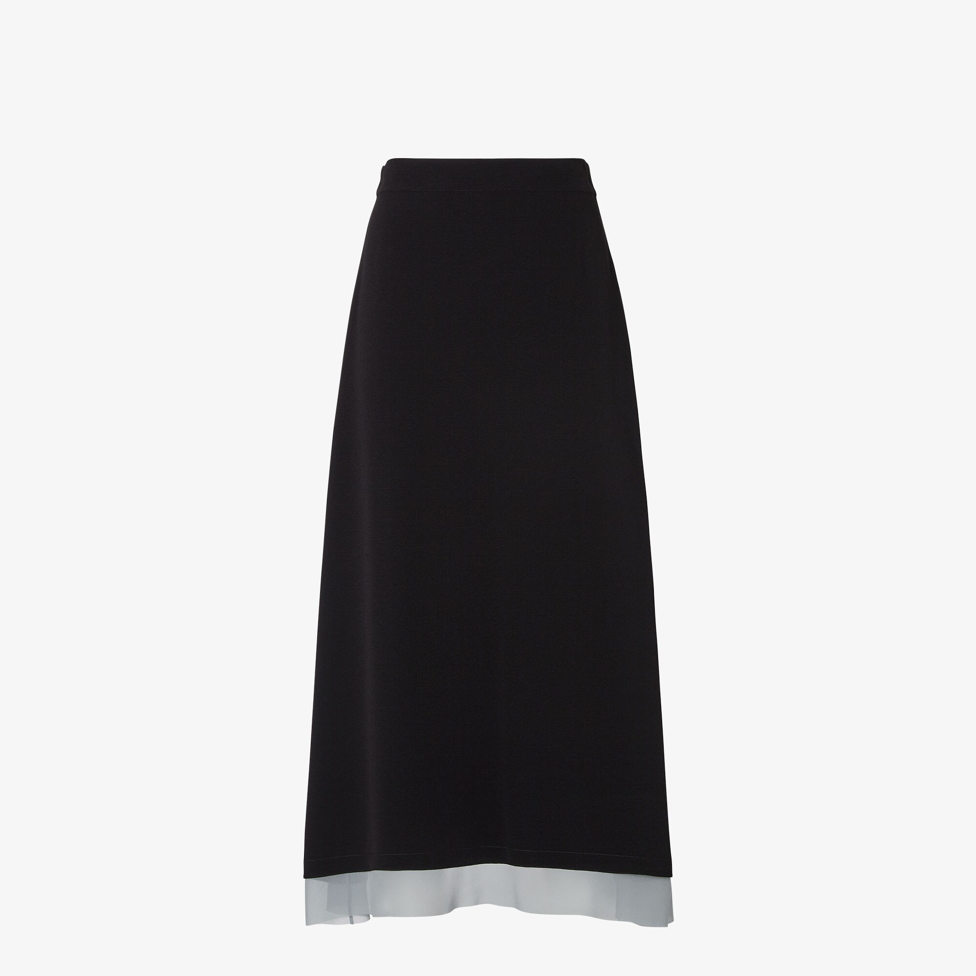 スカート FENDI Champagne silk skirt FQ7234AJ0Z_F0GME-4_77cb278f-