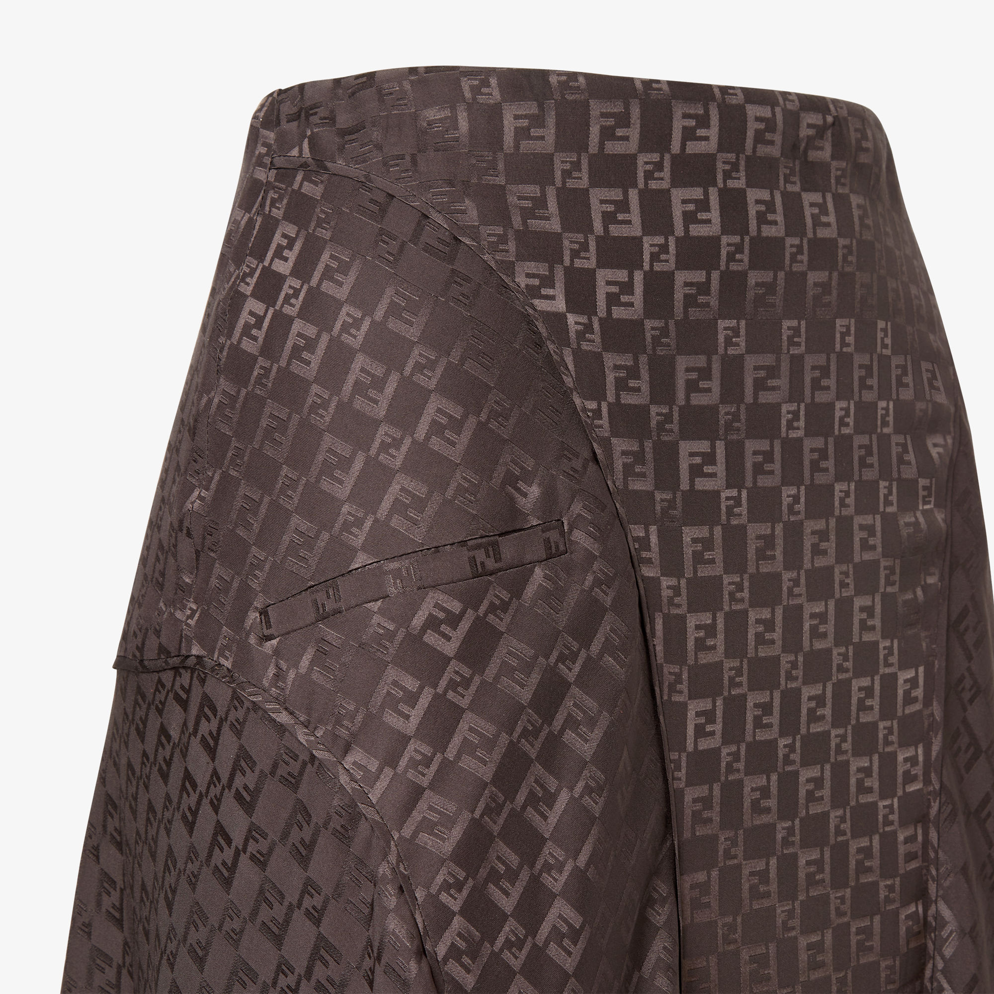 Skirt Silk Brown | Fendi