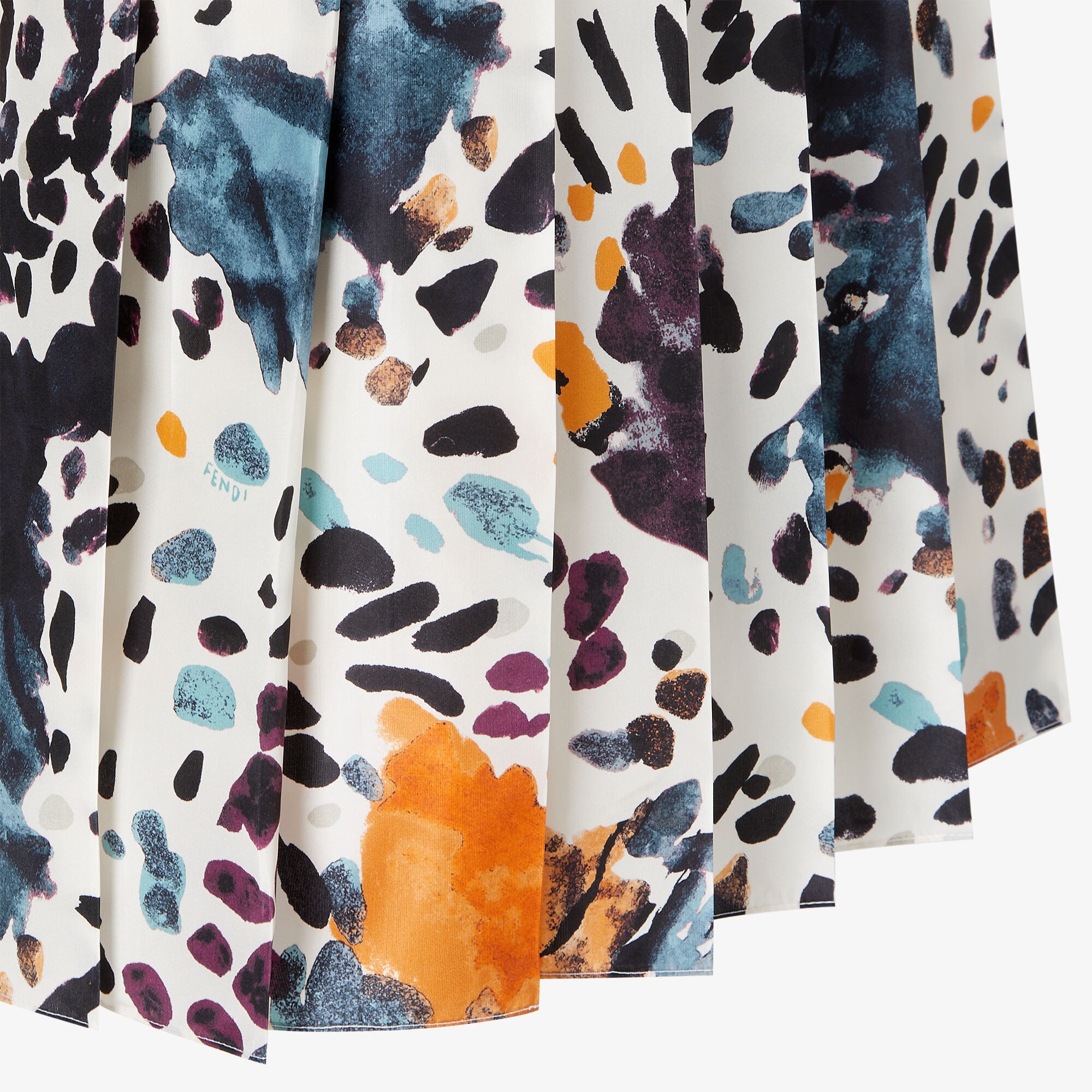 【未使用品】FENDI ハラコ　カウプリント 　スカート　40 FENDI - 未使用品 FENDI ハラコハンドバッグの通販 by スーパーみるく