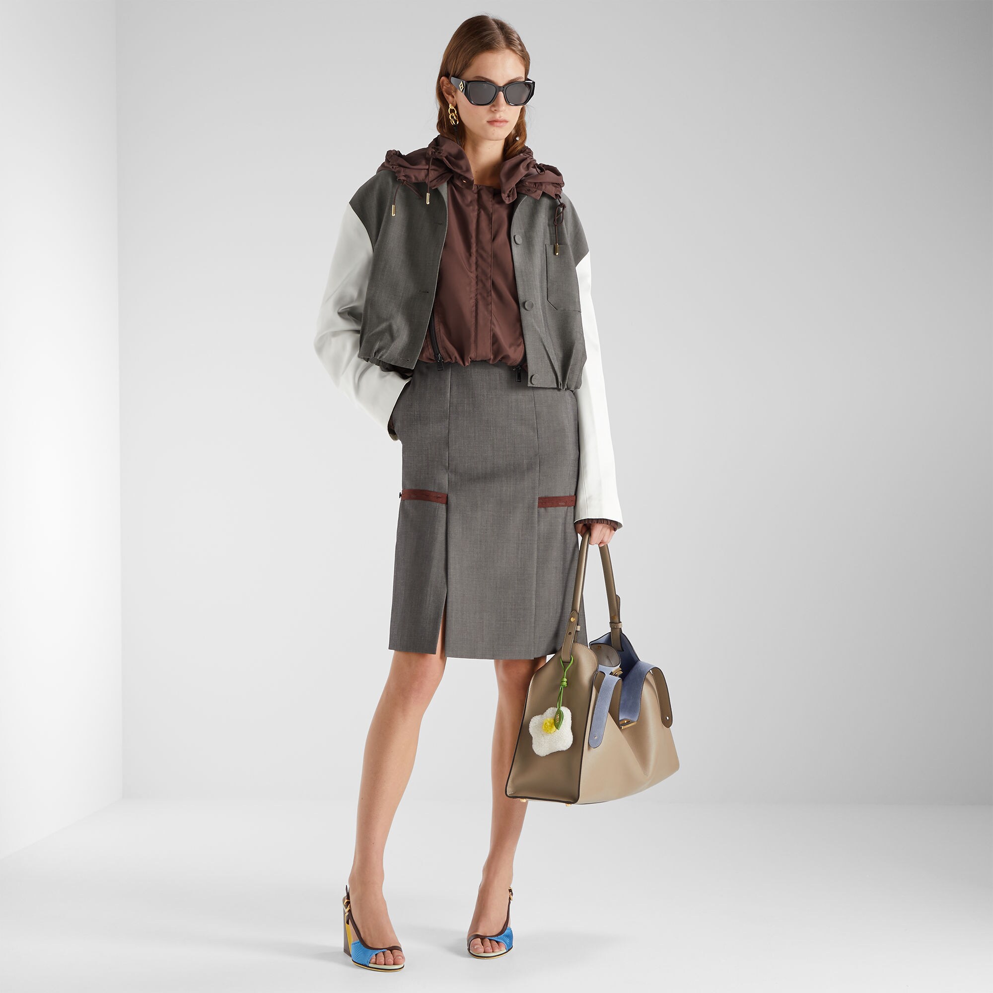 FENDI ウールスカート （Sサイズ） 【公式通販】
