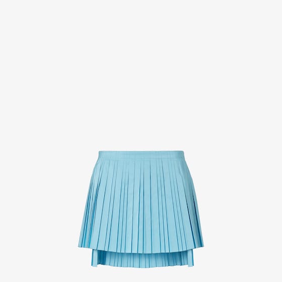 Fendi Short skirt with overlapping panels and an asymmetrical